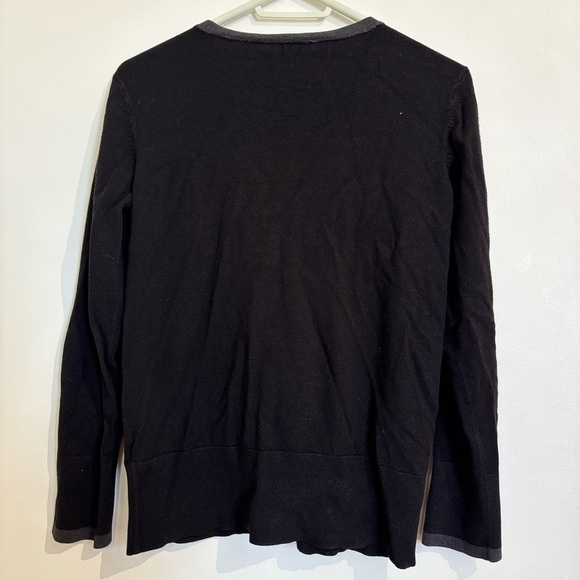 🎉4/30$🎉 Jacob Black Cardigan Sweater PTP 20in🖤 - Picture 4 of 4